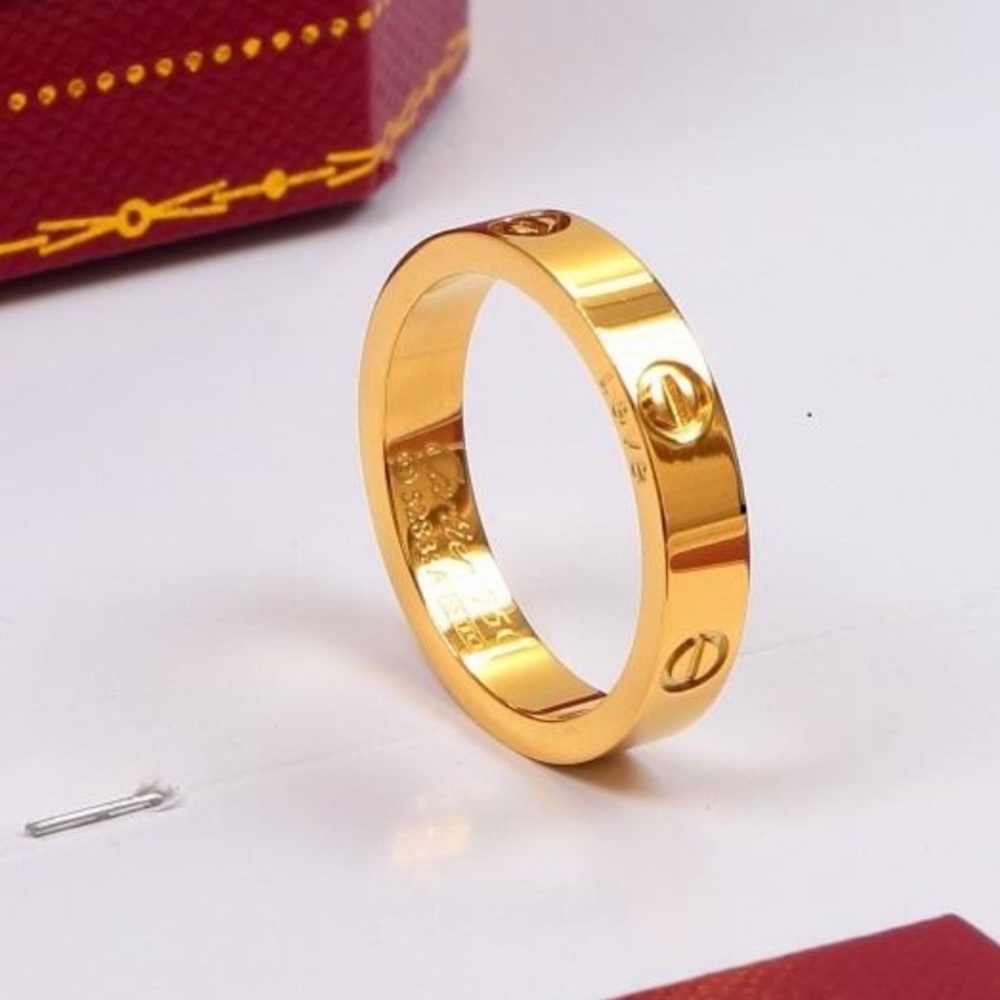 Love ring wedding band